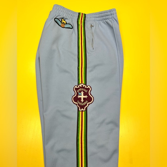 L.A.M.B. Pants - L.A.M.B. Light blue track pant rare size L